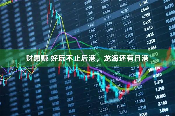 财惠赚 好玩不止后港，龙海还有月港