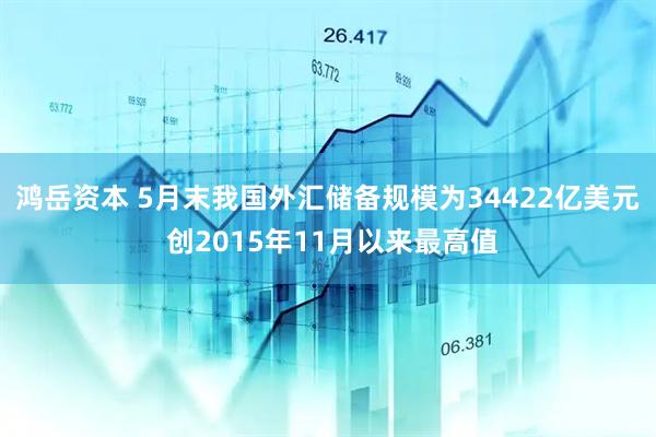 鸿岳资本 5月末我国外汇储备规模为34422亿美元  创2015年11月以来最高值